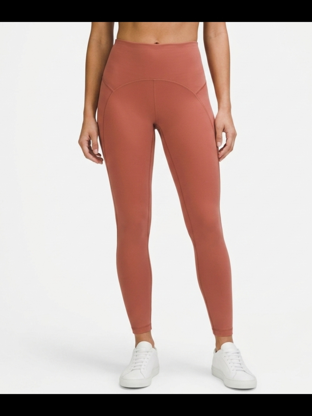 Lululemon Unlimit High-Rise Tight 24" Size 6 Rust Terracotta Nulu Yoga Pants